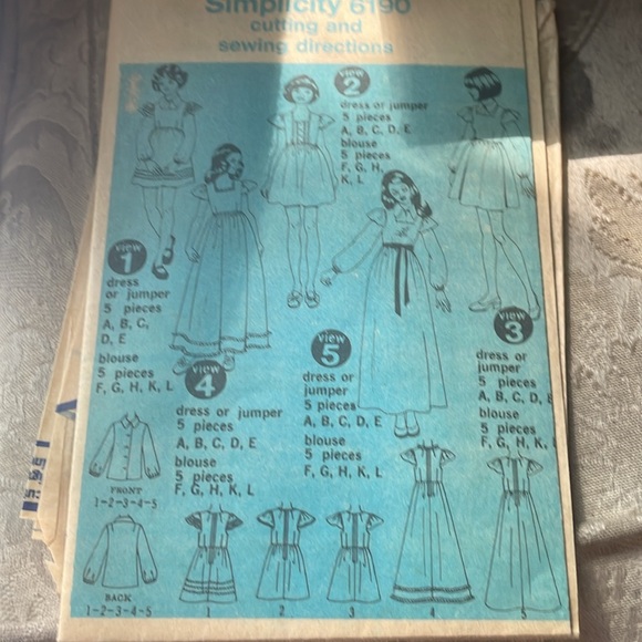 sewing pattern - Picture 5 of 5